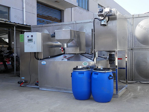 餐厅厨房大地下式机械油水分离一体化设备设计标准