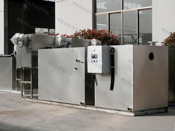 餐厅厨房地面机械三格式隔油池生产