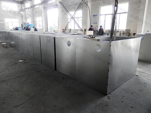 工地食堂大型混凝土隔油污水提升一体化设备介绍