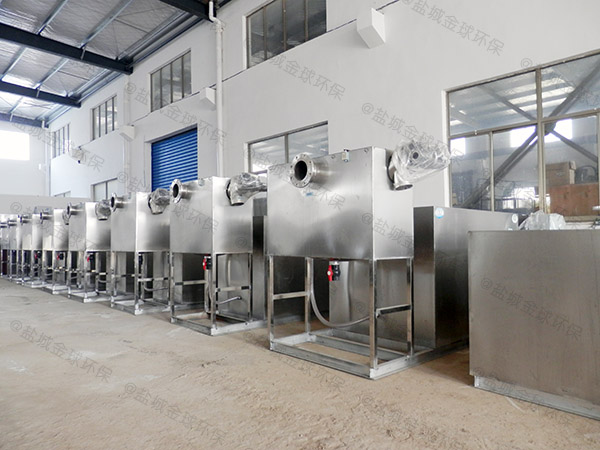 工厂食堂2.8米*1.2米*1.75米混凝土除油污水处理设备求购