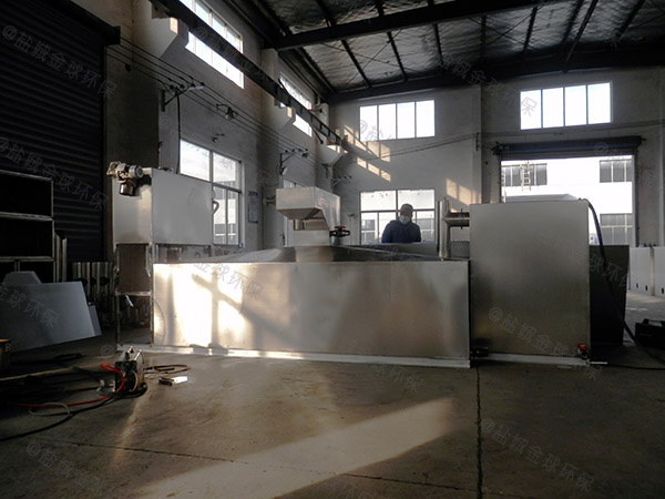 饭店厨房排水沟密闭式不锈钢潲水油水分离器内部结构