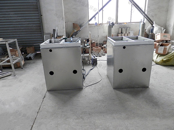 小区地下室双泵洗污水提升处理器安装实例