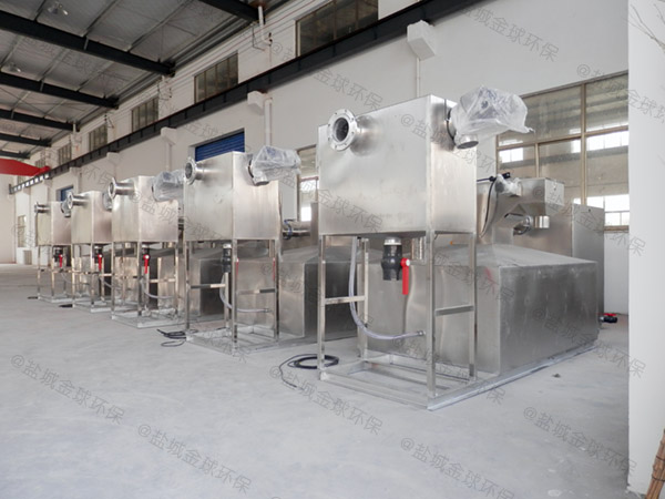工厂食堂2.8米*1.2米*1.75米隔渣废水隔油器类型